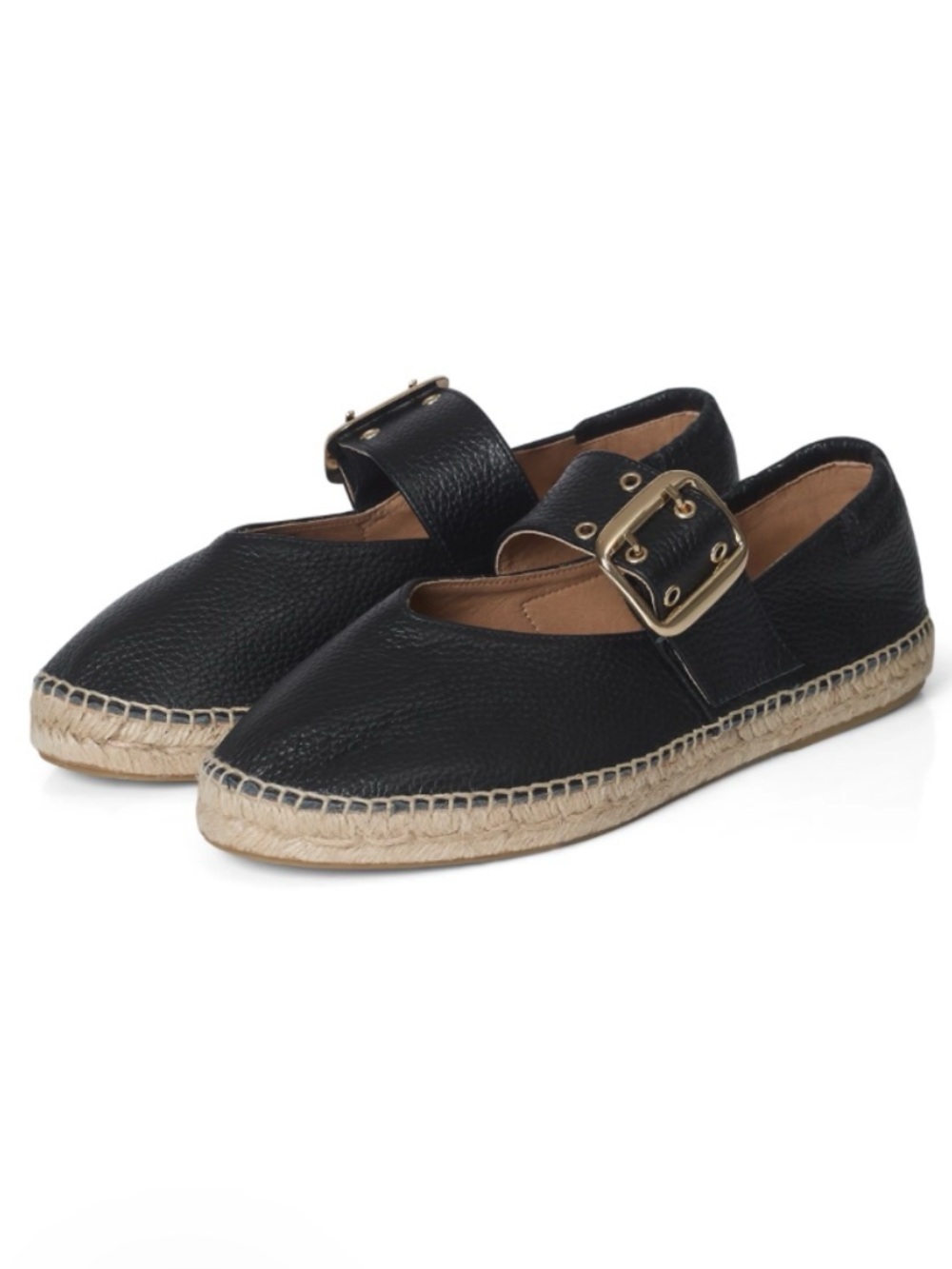 NWT Nutella Black Espadrille Jutelia Adela  as Kana & Jutelia), a Spanish-made